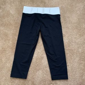 VS PINK ULTIMATE cropped leggings sz S